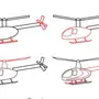 Как легко нарисовать вертолет