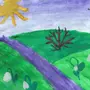 Как нарисовать весенний пейзаж 2 класс