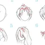 Как легко нарисовать волосы