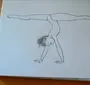 Как нарисовать гимнастку