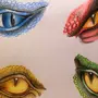 Как Нарисовать Глаз Дракона