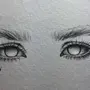 Рисунок Глаза Ручкой