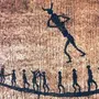 7000 летний наскальный рисунок хакасия