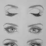 Как Нарисовать Глаза Девушки Поэтапно