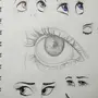 Как нарисовать глаза девушки поэтапно