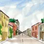 Как нарисовать город