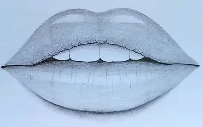 Как нарисовать губы