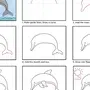 Как Нарисовать Дельфина
