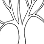 Как нарисовать дерево без листьев