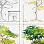 Как Нарисовать Дерево Красками