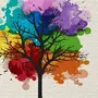 Как нарисовать дерево красками