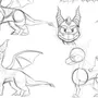 Как нарисовать дракона из токийских мстителей