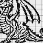 Как нарисовать дракона по клеточкам