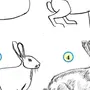 Как нарисовать животных поэтапно