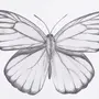 Бабочка рисунок легкий