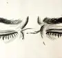Как Нарисовать Закрытые Глаза