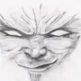 Как нарисовать злое лицо