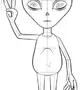 Нарисовать инопланетянина для детей