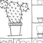 Как нарисовать кактус в горшке