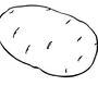 Как нарисовать картошку