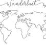 Как нарисовать карту мира