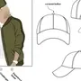 Как нарисовать кепку на голове