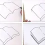 Как нарисовать книгу легко