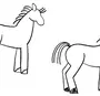 Лошадь Рисунок Для Детей