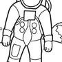Как нарисовать космонавта