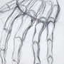 Как нарисовать кости на руке