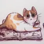 Как нарисовать кошку маркерами
