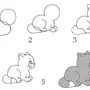 Как Нарисовать Кошку