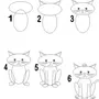 Как Легко Нарисовать Кошку