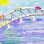 Как нарисовать крымский мост