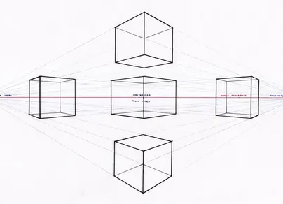 Как нарисовать куб в перспективе