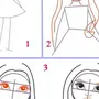 Как нарисовать куклу меган