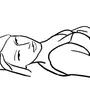 Как нарисовать лежащего человека