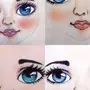 Как нарисовать лицо кукле