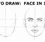 Как нарисовать лицо поэтапно для начинающих