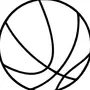 Баскетбол мяч рисунок