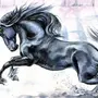 Бегущая Лошадь Рисунок