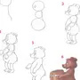 Как нарисовать медведя поэтапно для детей