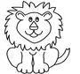 Морда льва рисунок