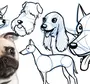 Как нарисовать мультяшную собаку