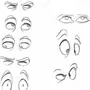Как нарисовать мультяшные глаза