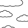 Перистые Облака Рисунок Карандашом