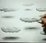 Перистые Облака Рисунок Карандашом