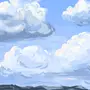 Как нарисовать облако