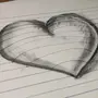 Как нарисовать объемное сердце