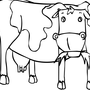 Как нарисовать оранжевую корову